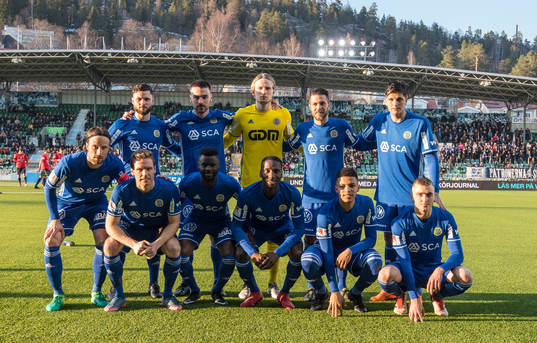 Sundsvalls startelva Jonathan Tamimi, Carlos Gracia,