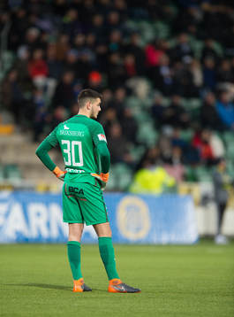 Trelleborgs målvakt Marko Johansson