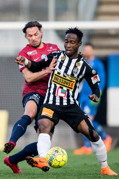 Örgrytes Danny Ervik och Landskronas Karim Sadat