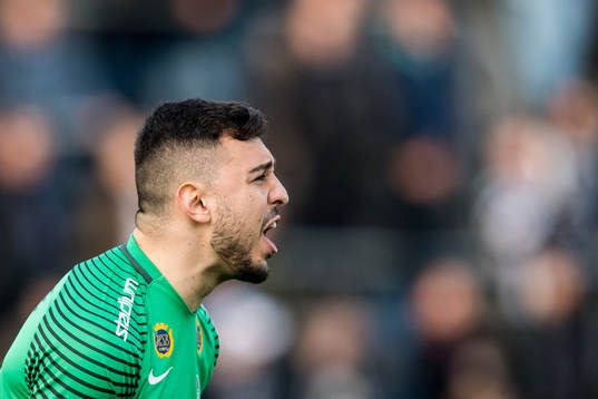 Landskronas målvakt Amr Kaddoura