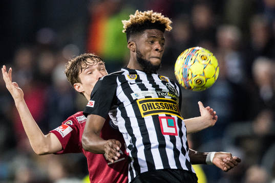 Landskronas Sean Ugochukwu Okoli och Örgrytes Jakob