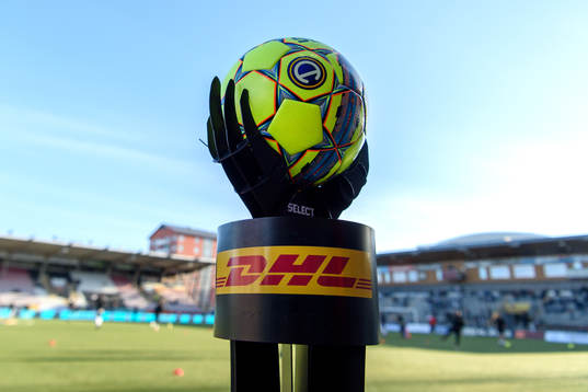 Matchbollen på en piedestal