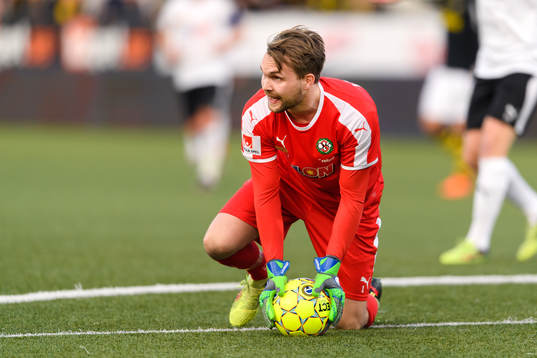 Örebros målvakt Oscar Jansson