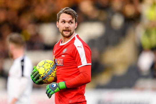 Örebros målvakt Oscar Jansson