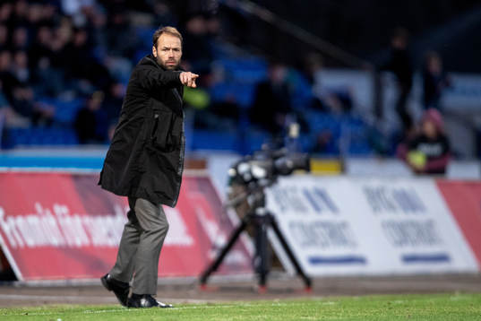 Häckens tränare Andreas Alm
