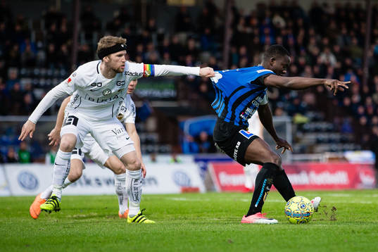Häckens Rasmus Lindgren och Sirius Moses Ogbu