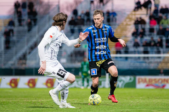 Sirius Christer Gustafsson och Häckens Erik Friberg