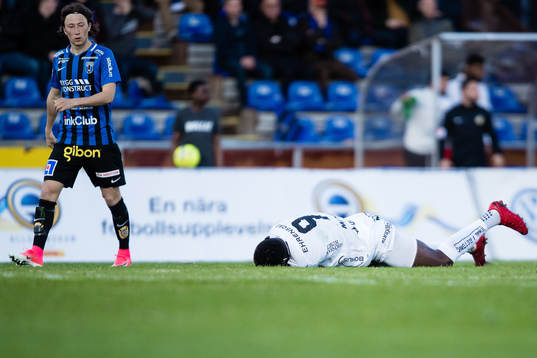Häckens Alhassan Kamara har skadat sig