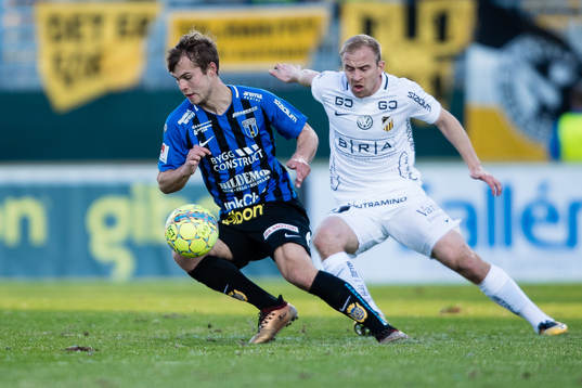 Sirius Sam Lundholm och Häckens Kari Arkivuo