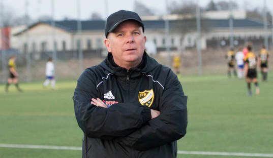 IFK Hässleholms ungdomsledare Johnny Dahlqvist i