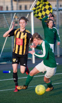 IFK Hässleholms Lucas Johnsson i juniormatchen mellan IFK