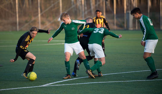 i juniormatchen mellan IFK Hässleholm och Hässleholms IF