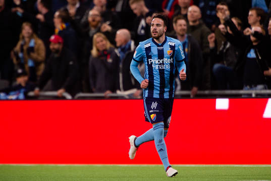 Djurgårdens Dzenis Kozica  jublar