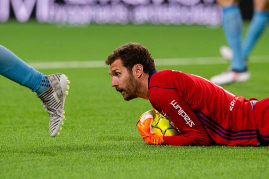 Djurgårdens målvakt Andreas Isaksson