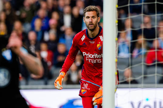 Djurgårdens målvakt Andreas Isaksson