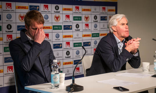 Östersunds tränare Graham Potter och Kalmars tränare