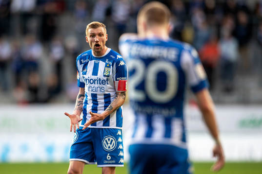 IFK Göteborgs Sebastian Eriksson och Victor Wernersson