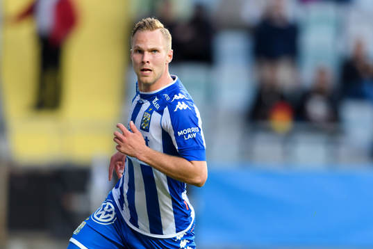 IFK Göteborgs Gustav Engvall jublar