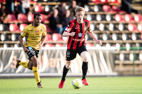 Brommapojkarnas Gustav Sandberg Magnusson och Elfsborgs