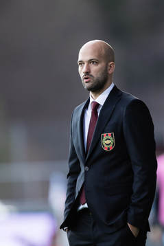 Brommapojkarnas tränare Luis Pimenta