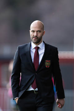 Brommapojkarnas tränare Luis Pimenta
