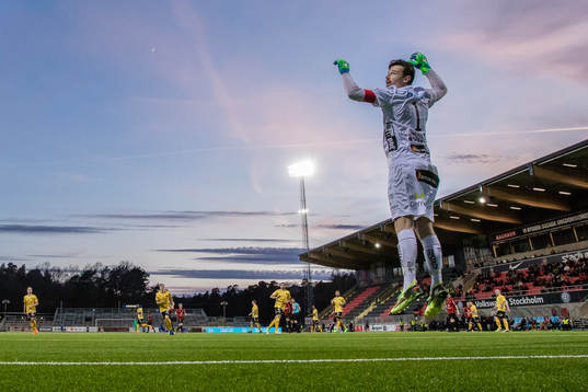 Elfsborgs målvakt Kevin Stuhr Ellegaard
