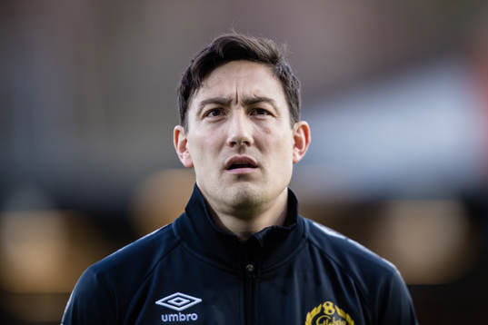 Elfsborgs Stefan Ishizaki innan fotbollsmatchen i
