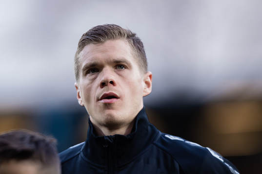 Elfsborgs Samuel Holmén innan fotbollsmatchen i