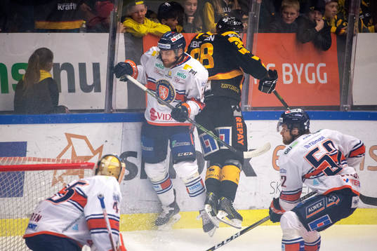 Växjös Eric Martinsson och Skellefteås Johan Alm