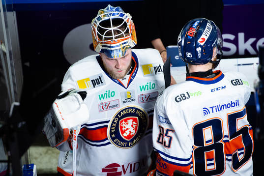 Växjös målvakt Viktor Andrén