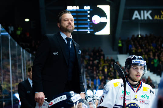 Växjös assisterande tränare Fredrik Hellgren