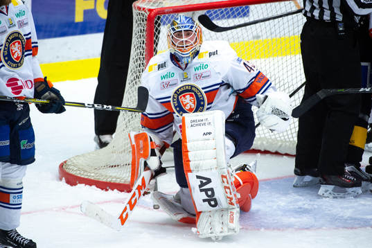 Växjös målvakt Viktor Andrén
