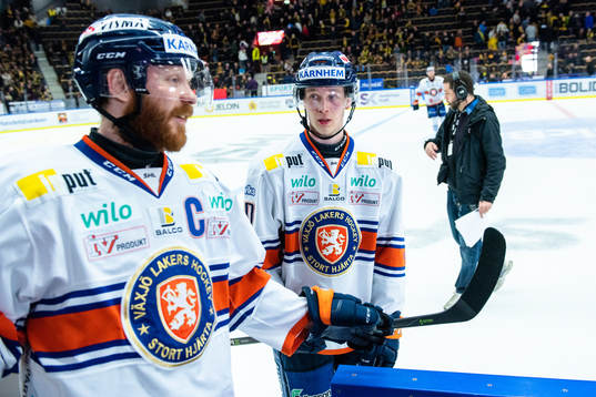 Växjös Liam Reddox och Elias Pettersson