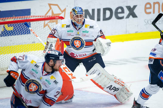Växjös målvakt Viktor Andrén
