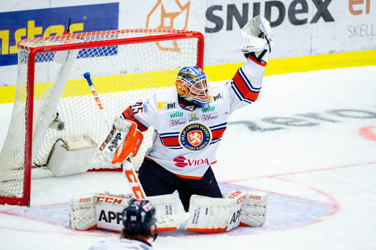 Växjös målvakt Viktor Andrén