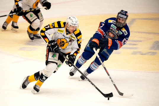 Skellefteås Pär Lindholm och Växjös Linus Fröberg