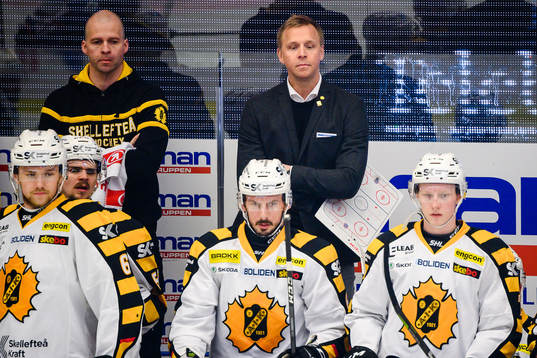 Skellefteås assisterande tränare Bert Robertsson