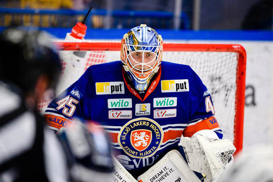 Växjös målvakt Viktor Andrén