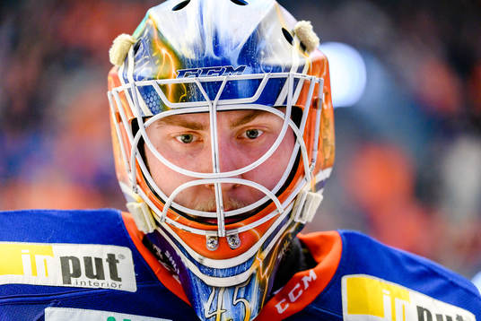 Växjös målvakt Viktor Andrén