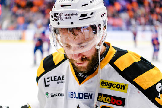 Skellefteås Pontus Petterström deppar