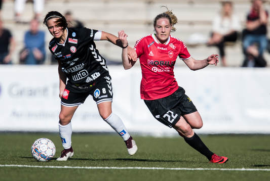Kristianstads Alice Nilsson och Limhamn Bunkeflos Rakel