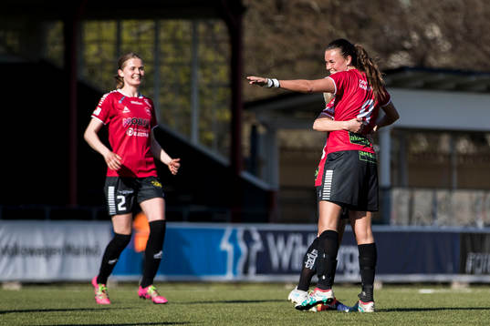 Limhamn Bunkeflos Anna Welin jublar