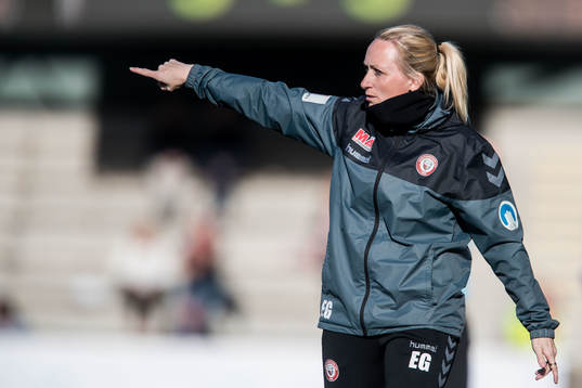 Kristianstads tränare Elisabet Gunnarsdottir