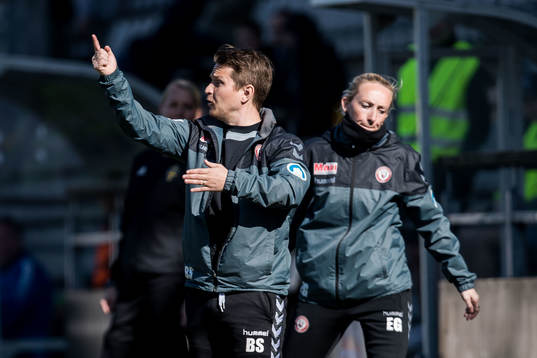 Kristianstads assisterande tränare Björn Sigurbjörnsson