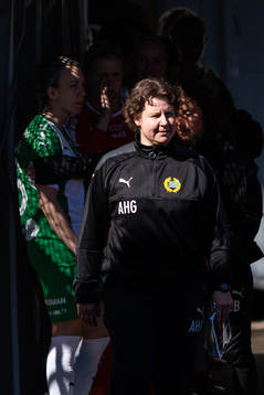 Hammarbys tränare Ann-Helén Grahm