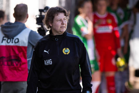 Hammarbys tränare Ann-Helén Grahm