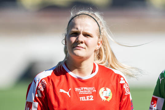 Hammarbys målvakt Emma Holmgren
