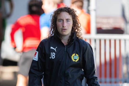 Hammarbys assisterande tränare Jackie Bachteler