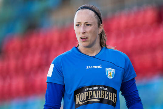 Göteborgs målvakt Loes Geurts