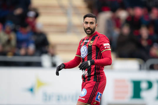 Östersunds Saman Ghoddos deppar